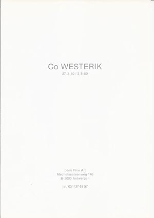 Co Westerik (announcement card)