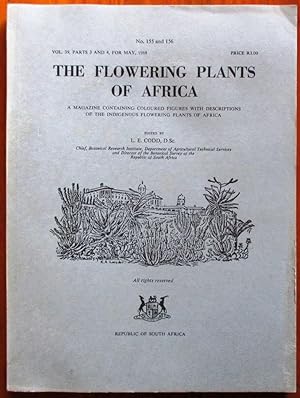 The Flowering Plants of Africa: Vol 39, Parts 3 and 4