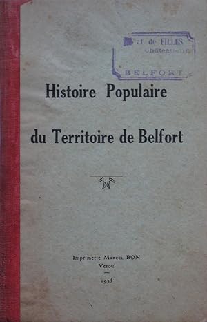 Histoire Populaire du Territoire-de-Belfort