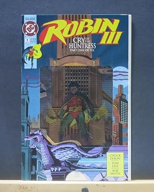 Robin 3: Cry of the Huntress: Part One of Six (PROMOTIONAL COPY? FULL COLOR ILLUSTRATED COVER WIT...