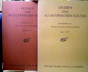 Studien zur altägyptischen Kultur Band 1 (1974) - Band 20 (1993) + Indexband der Bände 1- 10 (Hrs...