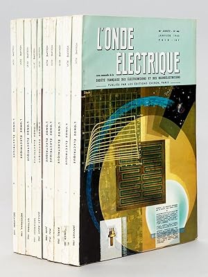 L'Onde électrique - Revue Mensuelle de la Société française des électroniciens et des radioélectr...