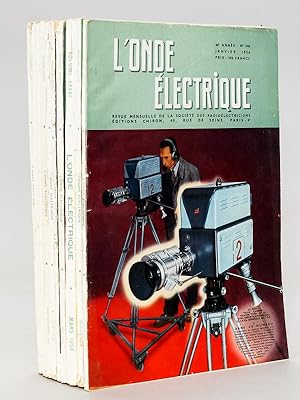 L'Onde électrique - Revue Mensuelle de la Société des Radioélectriciens [ 1956 - 36e année - vol....