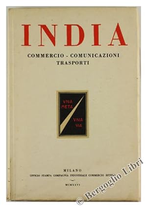 INDIA. Commercio - Comunicazioni - Trasporti.: