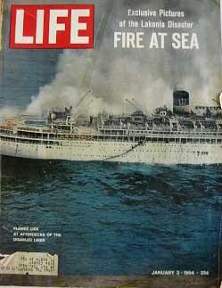 Life Magazine January 3, 1964-- Cover: Lakonia Disaster