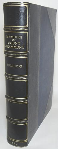 MEMOIRS OF COUNT GRAMMONT. Edited, and with notes, by Sir Walter Scott. With a Portrait of the Au...