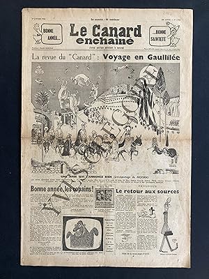 LE CANARD ENCHAINE-N°2254-1 JANVIER 1964