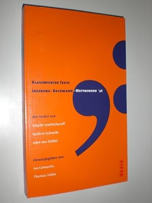 Klagenfurter Texte. Ingeborg-Bachmann-Wettbewerb 1998. Mit Texten von Sibylle Lewitscharoff, Kath...