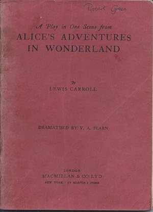 Alice's Adventures in Wonderland; Dramatised