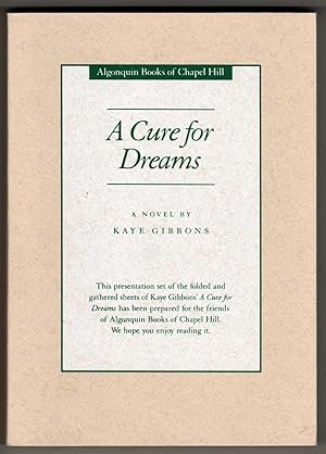 A Cure for Dreams [COLLECTIBLE PRESENTATION SET]