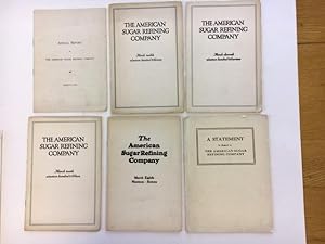 Annual Report[s] for 1910, 1911, 1913, 1914, 1915, and 1916