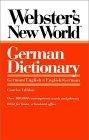 Webster's New World German Dictionary: German/English English/German