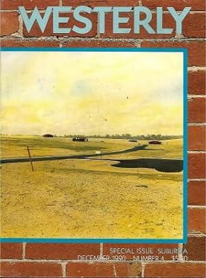 WESTERLY - A QUARTERLY REVIEW - Special Issue SUBURBIA, December 1990, Number 34