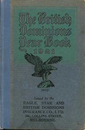 THE BRITISH DOMINIONS YEAR BOOK 1921