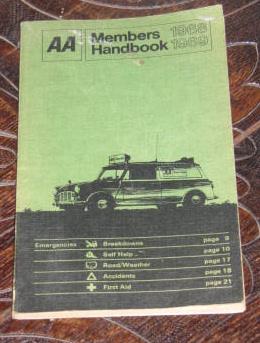 AA Members Handbook - 1968 1969 - Ireland