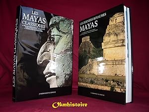 1 lot de 2 Volumes : Les MAYAS CLASSIQUES. --------- + Les Derniers Royaumes Mayas et l'évangélis...