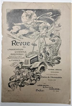 REVUE DE L'ASSOCIATION GENERALE AUTOMOBILE. 5ème Année. Janvier 1906. N°1. Numéro spécial distrib...