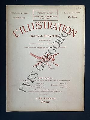 L'ILLUSTRATION-N°3826-1 JUILLET 1916