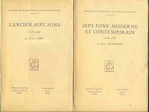 Histoire de Notre-Dame de Saint-Lieu-Sept-Fons ( 2 VOLUMES ) - L'Ancien Sept-Fons (1134-1789) - S...