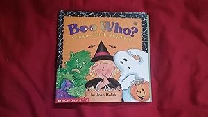 BOO WHO? A SPOOKY LIFT-THE-FLAP BOOK