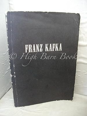Franz Kafka: Eine Bibliographie