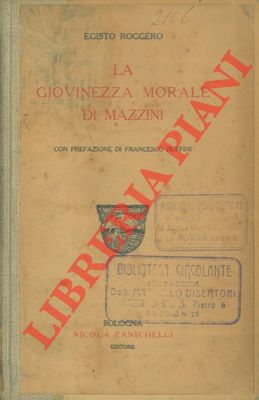 La giovinezza morale di Mazzini