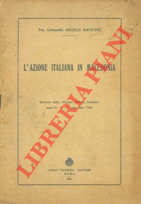 L'azione italiana in Macedonia.