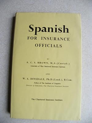Spanish For Insurance Officials