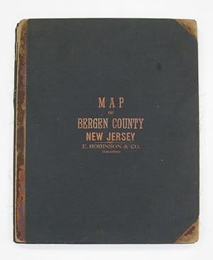 Map of Bergen County with a Portion of Passaic Co.; Compiled from the Geological Survey of New Je...