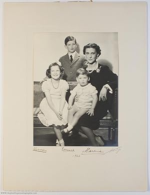 Exceptional Photo by Harlip signed and inscribed on the mount by the above, (Duchess of Kent, 190...