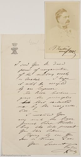 Autograph Letter Signed in English, to an unnamed correspondent, (Franz, 1817-1896, Austro-Hungar...