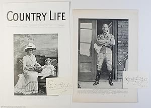Bold Signatures each on a card (Sir Reginald, 1849-1924, Lieutenant-General, M.P. for Bodmin 1910...