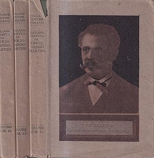Storia della Letteratura Italiana (3 volumi)