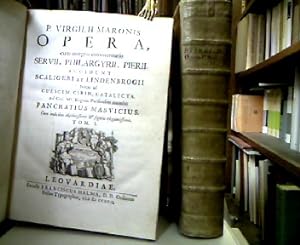 P. Virgilii Maronis Opera, cum integris commentariis SERVII, PHILARGYRII, PIERII. Accedunt Scalig...
