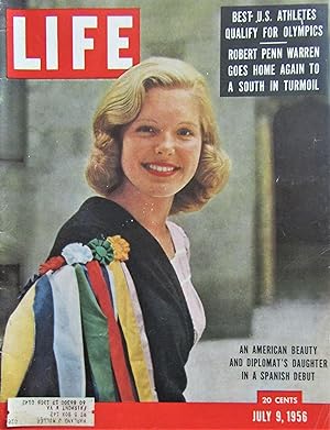 Life Magazine July 9, 1956 - Cover: Beatrice Lodge
