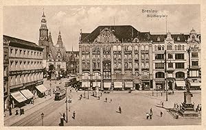 Postcard Breslau (Wroclaw)