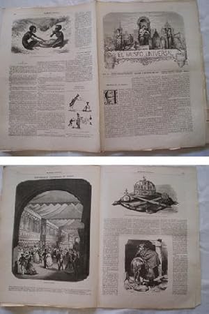 EL MUSEO UNIVERSAL. 9 junio 1867. Núm.23, año XI.