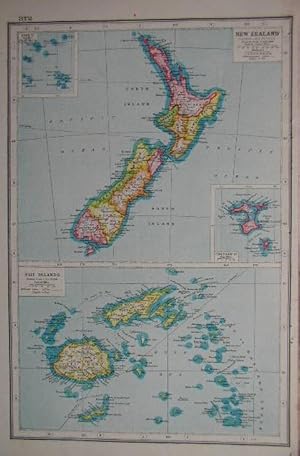 New Zealand & Fiji Islands.