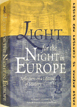 Light For The Night In Europe : Reflections On A Lifetime Of Ministry