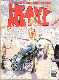Heavy Metal The Illustrated Fantasy Magazine Druuna! Denis Sire! Prado! January 1993 Vol: 18 Num: 5