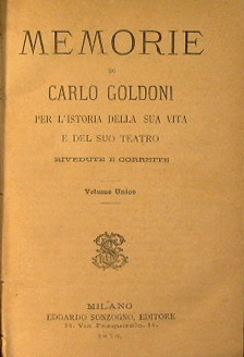 Memorie per l'istoria della sua vita e del suo teatro.