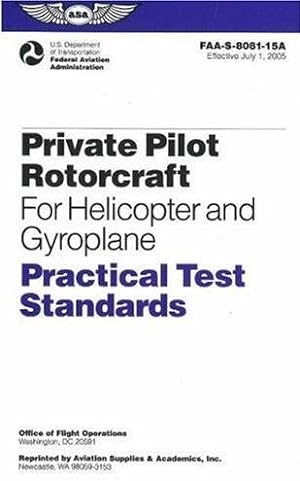 Private Pilot Rotorcraft Practical Test Standards