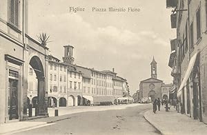 FIGLINE. Piazza Marsilio Ficino.