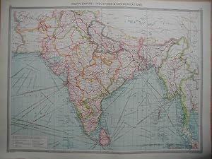 Indian Empire: Industries & Communications.