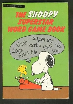 THE SNOOPY SUPERSTAR WORD GAME BOOK.