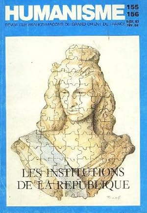 Revue "Humanisme", n°155-156 (novembre 1983-février 1984) : "Les Institutions de la République"