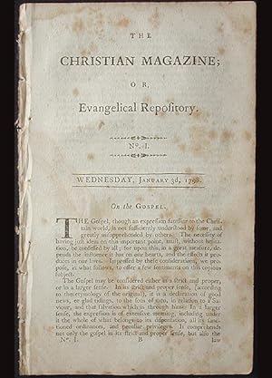 The Christian Magazine; or, Evangelical Repository, No. 1. Wednesday, January 3d, 1798
