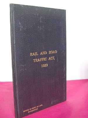 ROAD AND RAIL TRAFFIC ACT 1933
