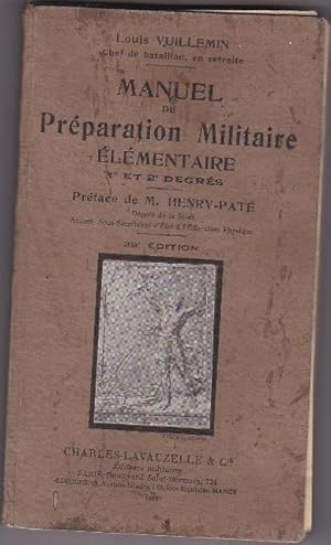 Manuel De Préparation Militaire Élémentaire - 1er et 2eme Degrés