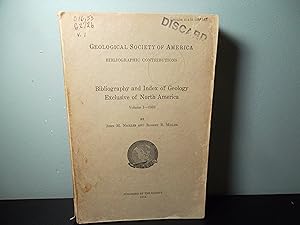 Geological Society of America - Bibliography and Index of Geology Exclusive of North America Volu...